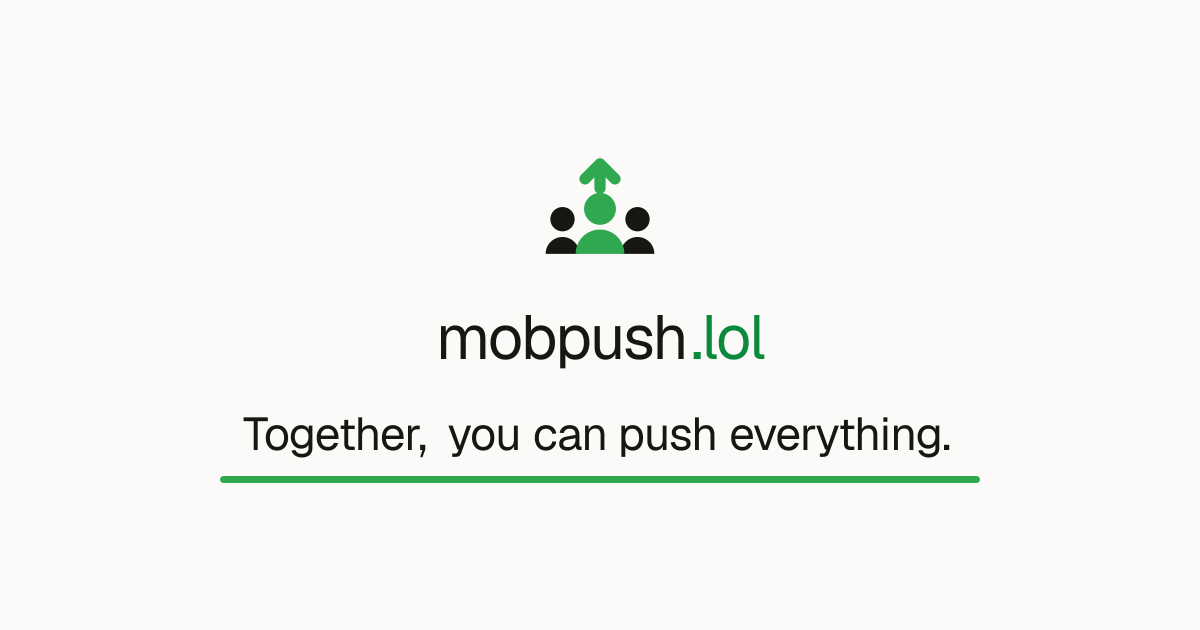 mobpush.lol Open Graph preview